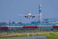 富山キトキト空港着陸