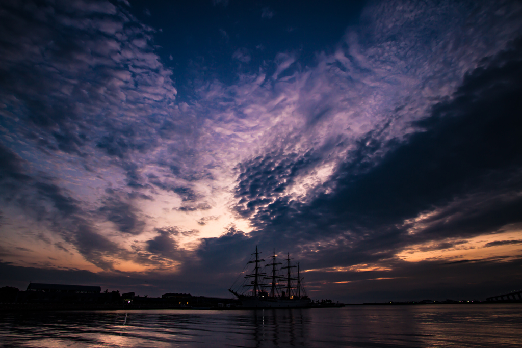 ９月１日夜明け