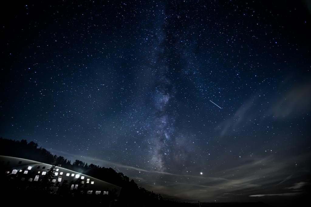 満天の夜空