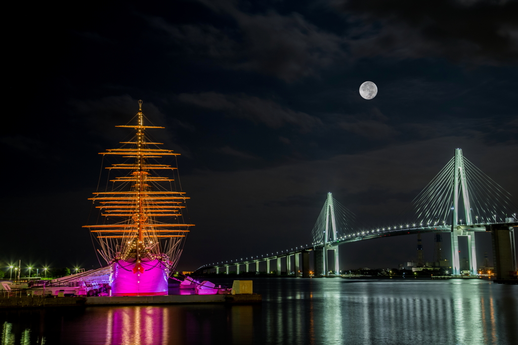 海王丸パーク　名月添え２