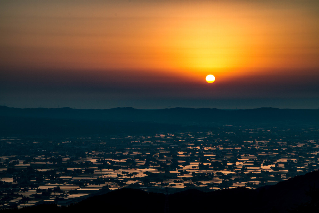 残念な夕暮れ