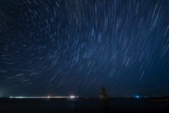 雨晴海岸の星空２