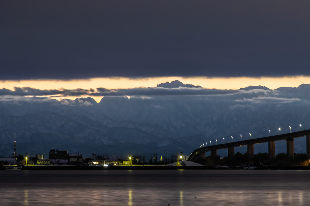 剱岳が隠れそう
