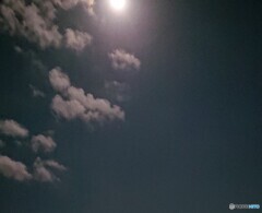 十六夜の雲