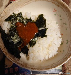 食べ物ハート