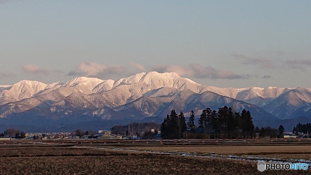 山がきれいな翌日は