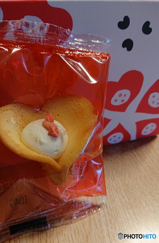 ハートのお菓子