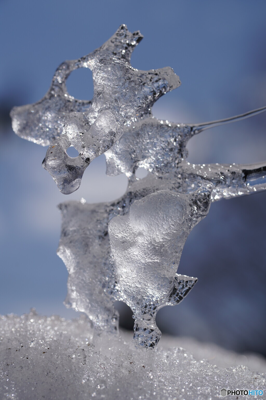 雪解け氷