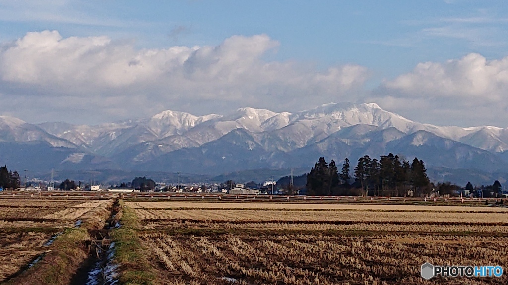 穏やかな雪なし年末