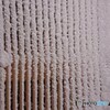 吹雪いた朝の玄関