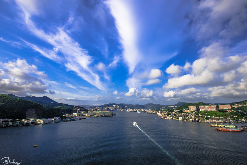 長崎港＠女神大橋