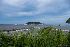 今朝の江ノ島