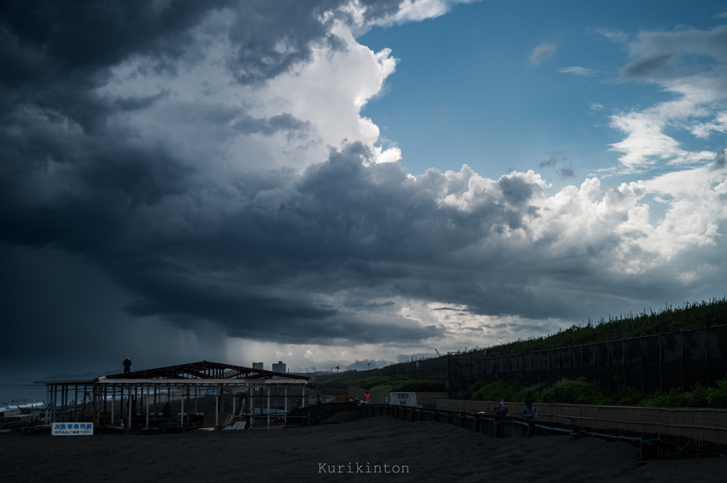 ゲリラ豪雨直後