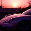 Sunrise on PORSCHE