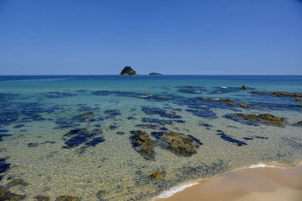 山口県  萩からちょい北の海岸