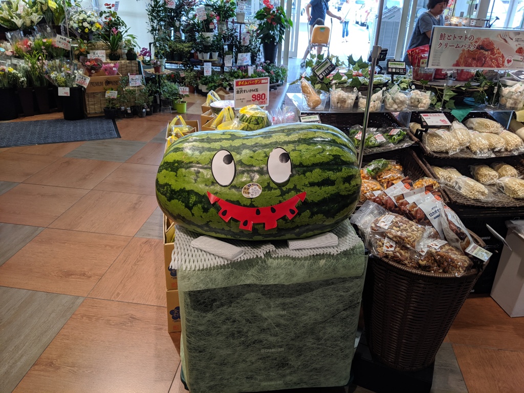 お化けスイカ