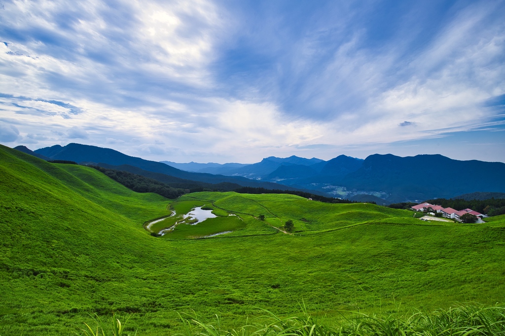 夏の曽爾高原