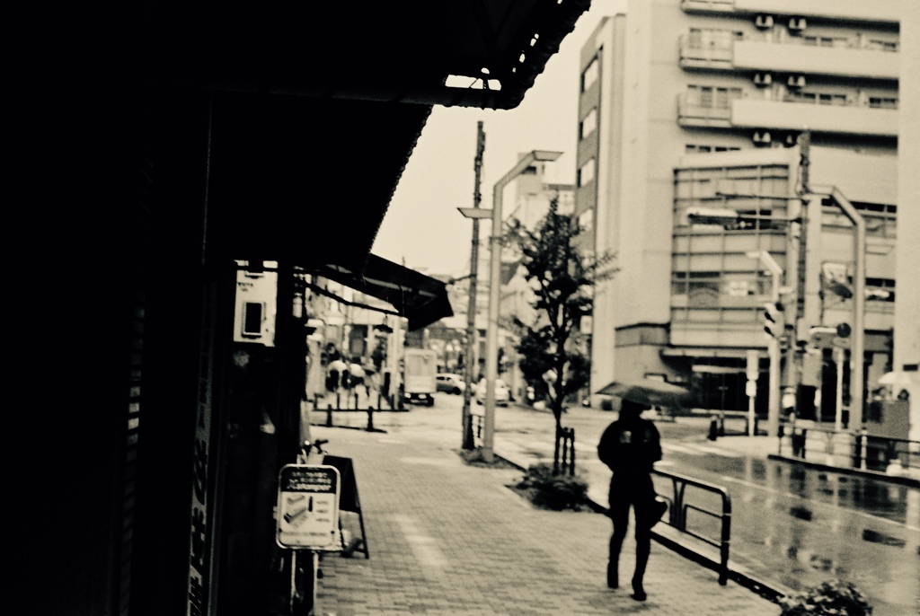 雨の高円寺