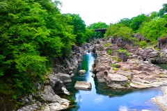 夏色の渓谷