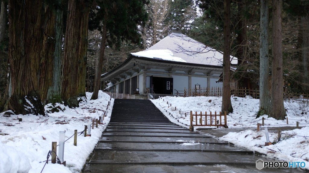 初詣（金色堂）
