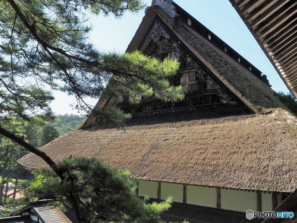 茅葺き日本一