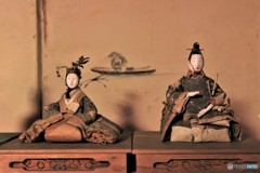 時空を見つめて・・　（江戸雛）