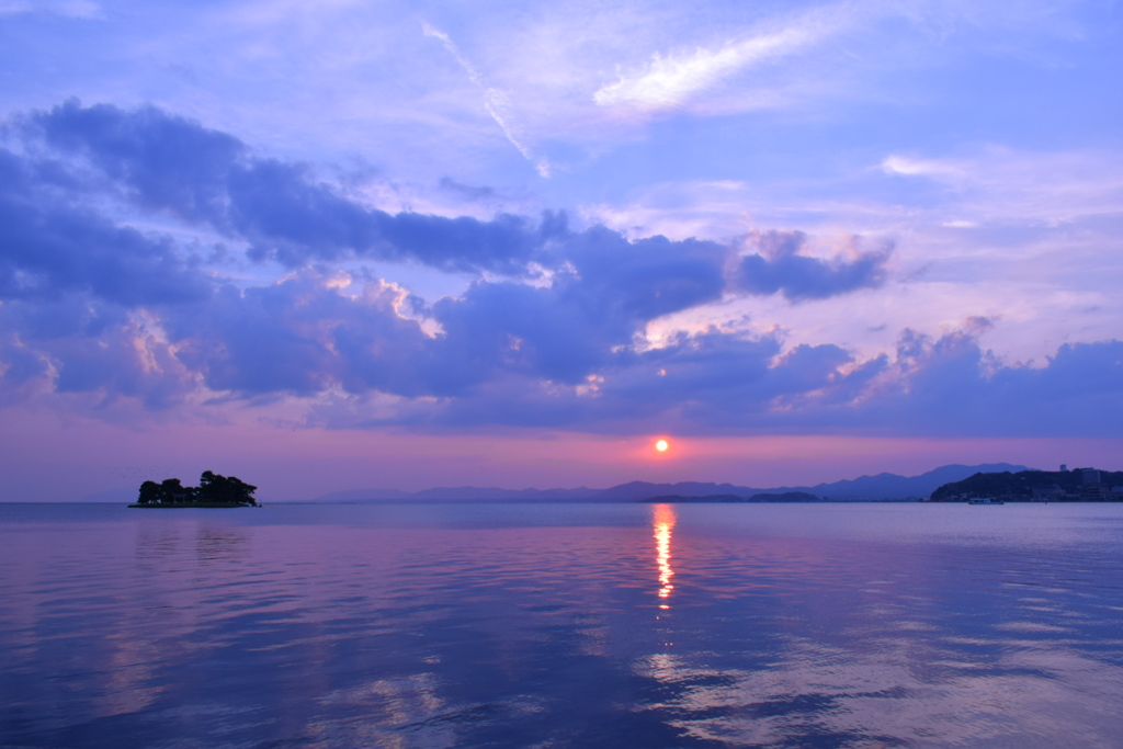 宍道湖夕景