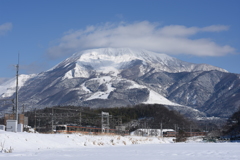 白い伊吹山