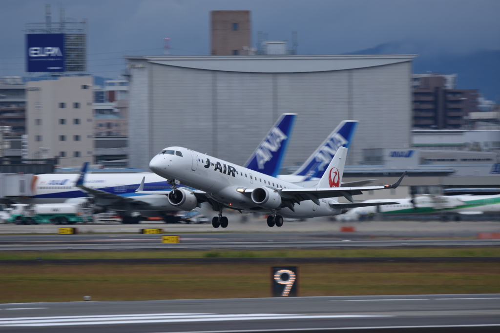 雨の降る前に