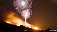 若草山山焼き ①