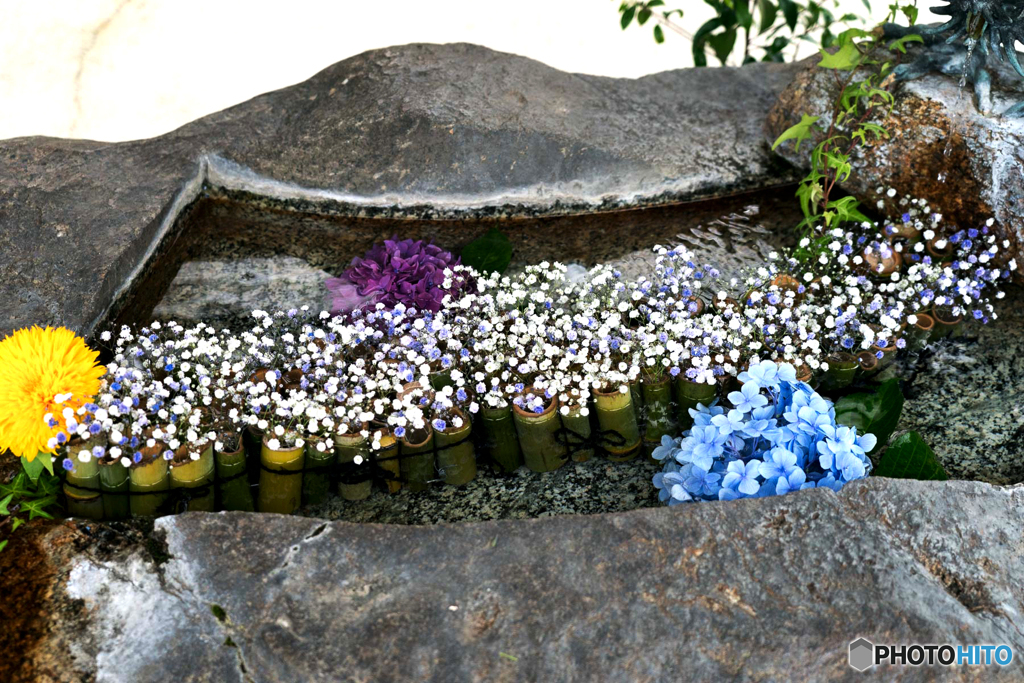 花手水