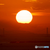 夕日