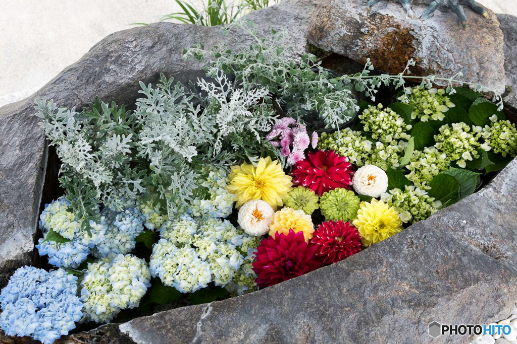 花手水