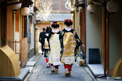 花街の新春