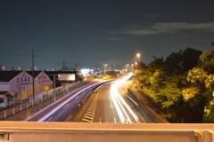 真夜中の国道