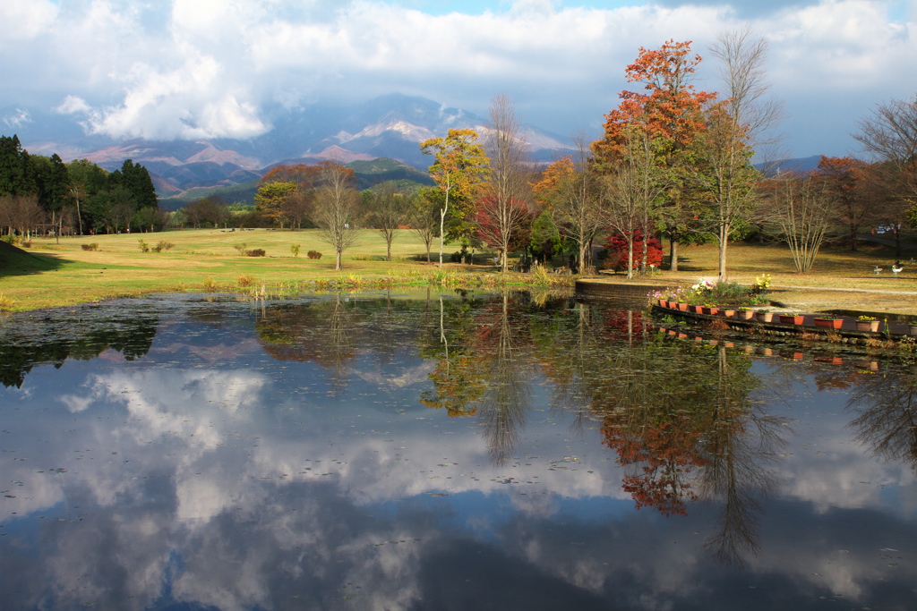 だいや川公園の秋