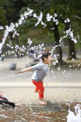水との真剣勝負