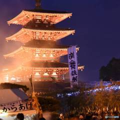 四天王寺 七夕の夜。