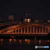 真夜中の橋。