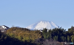 大晦日（令和2年）富士山遠望