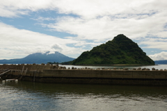 桜島と神造島