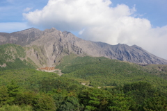 桜島近景