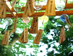 透き通る風鈴