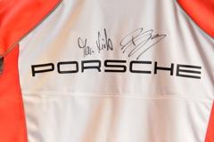 porsche　ドライバーのサイン