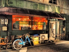池下の夜