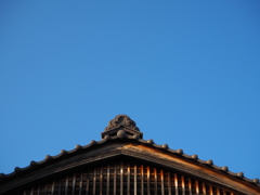 空の中の屋根