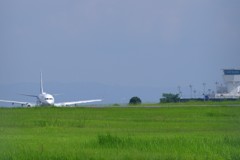 離陸へ