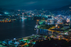 長崎鍋冠山夜景