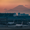 羽田からの富士山