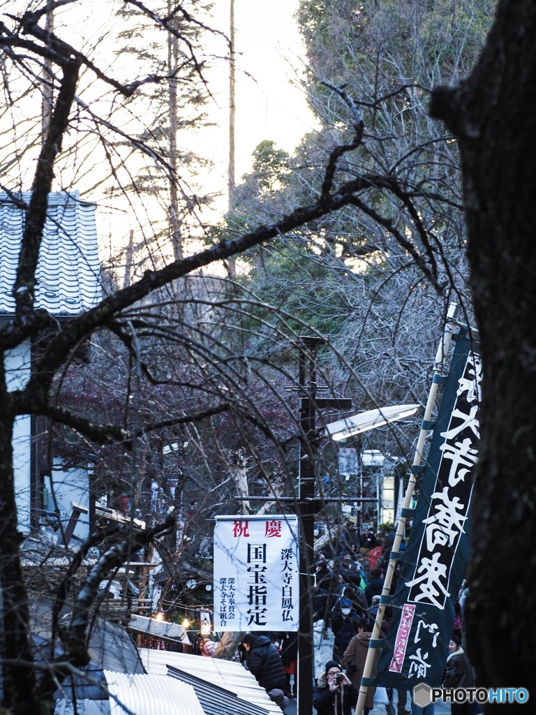 深大寺の賑わい2